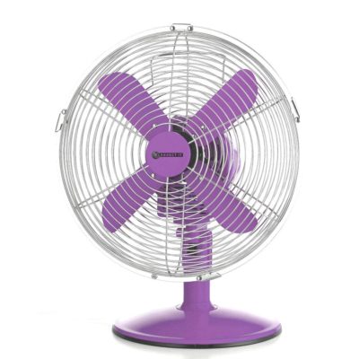 Connect It 10 Inch Fan Purple